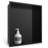 4"D X 12"W X 14"H Stainless Steel Shower Niche,Rimless Recessed Wall Niche For Bathroom In Matte Black-762036882-762036884