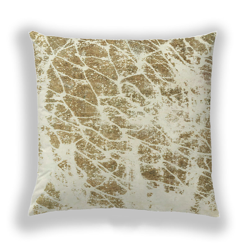 Coussin Abstract 2327, Microsuède