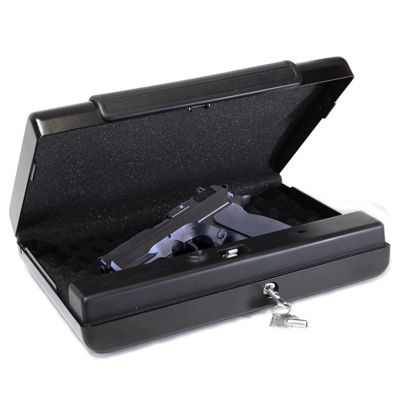 PORTABLE HAND GUN SAFE W/ DIGITAL LOCK