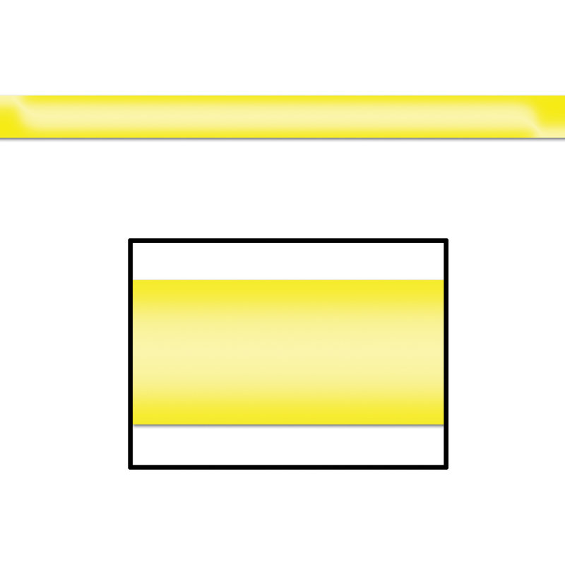 Gleam’n de la banderole, Jaune