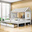 Lit plateforme simple en bois avec garde-corps 2 tiroirs Charleston-1849562721