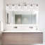 Éclairage pour meuble-lavabo à intensité variable 6 lumières Kaisa-549921177