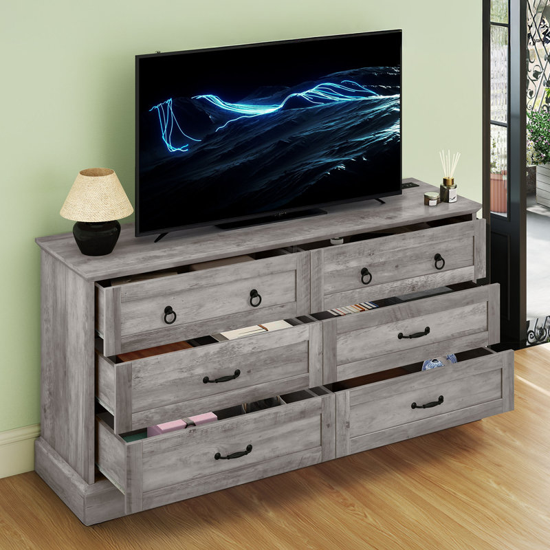  6 Drawers TV Stand