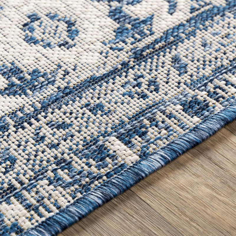 Summey Oriental Indoor / Outdoor Rug, Rectangle 4'3" x 5'11"
