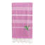 Serviette de plage 100% coton Pestemal Lucky-29965832-29965836