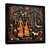 Black Floater Framed