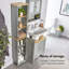 34 x 166cm Free Standing Cabinet
