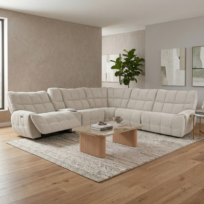 Canapé modulaire inclinable électrique Noemi