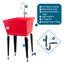 Évier à lessive autoportant avec robinet L 22,875 po x l 23,5 po-52746621-52784781