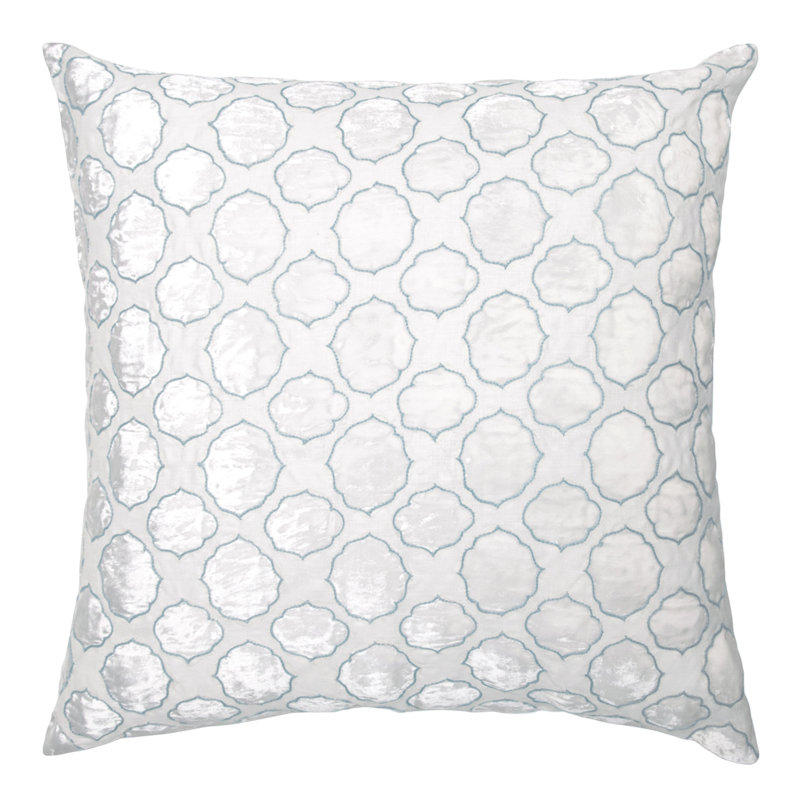 Tile Square Pillow Cover & Insert, Robin's Egg