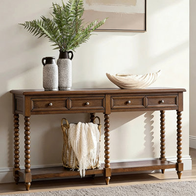 American country style retro console table.