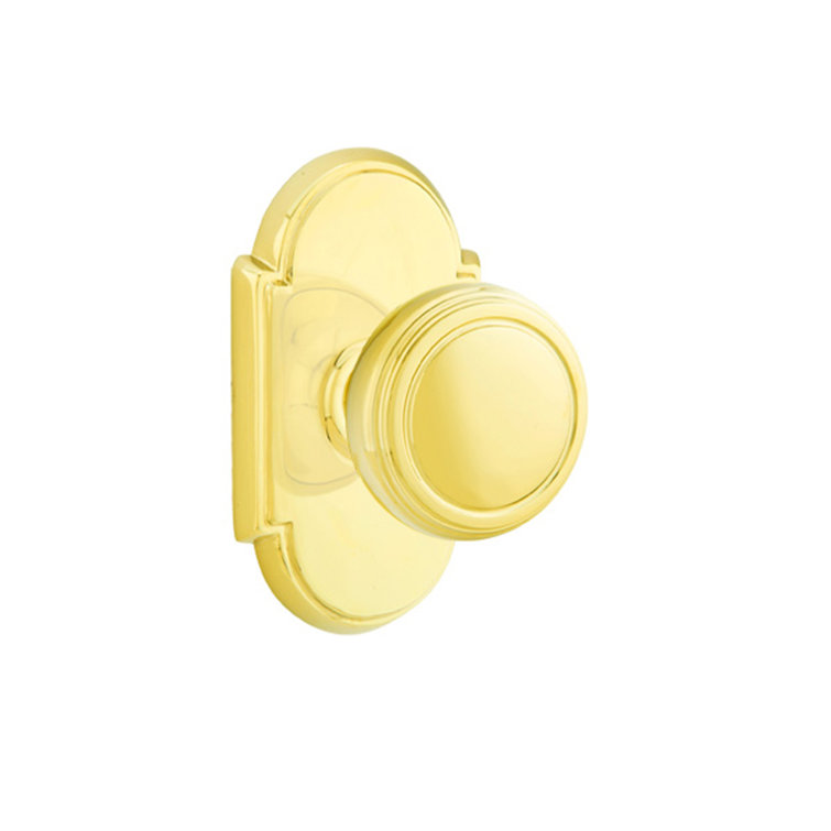 Privacy Norwich Knob with # 8 Rose