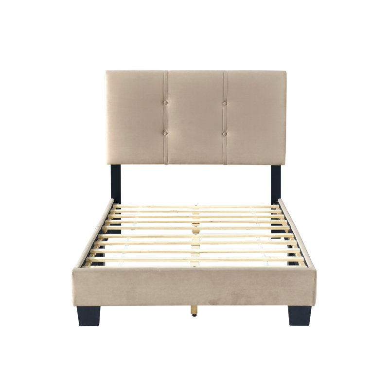 Mobilier de chambre à coucher 1pc, Lit simple, Crème