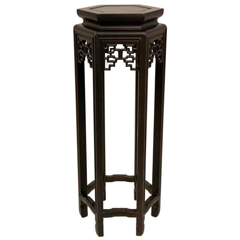 Hines Solid Wood Plant Stand, 28" H x 10" L x 10" D