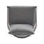 Méridienne moderne en aluminium courbé gris avec un design élégant pour la détente en plein air-825474213