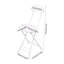 4pcs Portable and Foldable Dining Chairs-1279865773