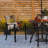 4 - Person Patio Dining Set with Square Table