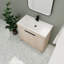 Ensemble de meuble-lavabo simple 36,37 po avec plateau en céramique Adrionna-1668591450