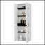 Garde-manger à 5 tablettes avec armoires à double porte pour une solution de rangement spacieuse et élégante