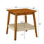 Table d'appoint 23 po Mid-Century Boho