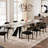 Moiser 78.8" to 110.2" Extendable Dining Table For 10-12 with Sintered Stone Top-1852863993