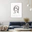 Le Visage, toile encadrée-68689912
