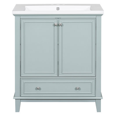 Meuble-lavabo simple avec plateau Naleah 30,01