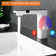 Ruvida Touchless Bathroom Faucet With Temperature Digital Display,basin Faucet,waterfall Faucet,bathroom Sink Faucet With Smart Sensor Bathroom-black