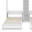 Dual Wall Murphy Beds With Cabinets And Shelves-1266089822