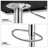 Khemis Swivel Adjustable Height Bar Stool-2033838967