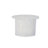 Elegant White 30" Round x 18" High Nesting Coffee Table with Hidden Storage