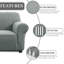 	Luxury Jacquard Pattern Spandex Sofa Cover - Stretch Slipcover for Sofa Protection-519345543-519345541