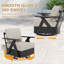 Ensemble de conversation d'extérieur en métal 7 pièces, chaises de patio et canapé avec tables-1540012669