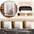 Vanity Makeup Table Set with Lighted Mirror-1196805279