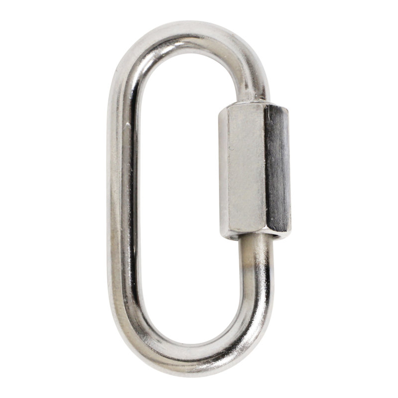 Verrouillage à vis fileté (2 pièces), H 1,93 po x l 0,91 po x P 0,2 po, Chrome chrome