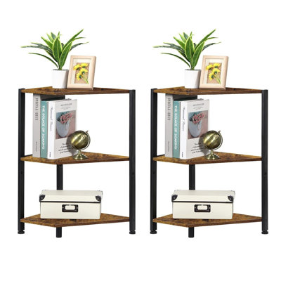 Libia 15.7'' W Metal Storage Rack
