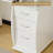 White Computer Desk With Drawers
