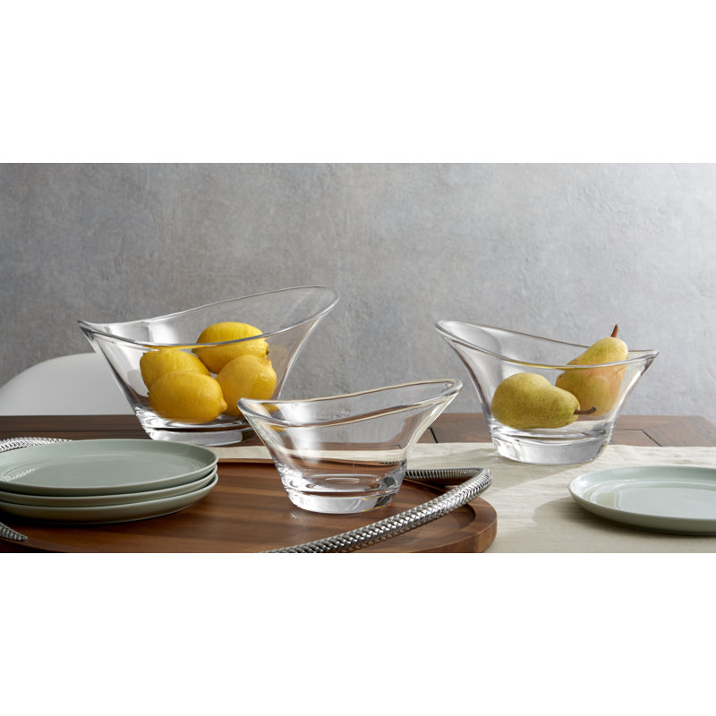 Acacia Wood and Chrome Braid Serving Tray