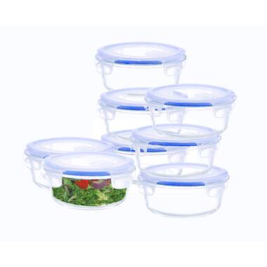 Lock & Lock Purely Better Vented Glass Food Storage Container, 47-Ounce, Clear