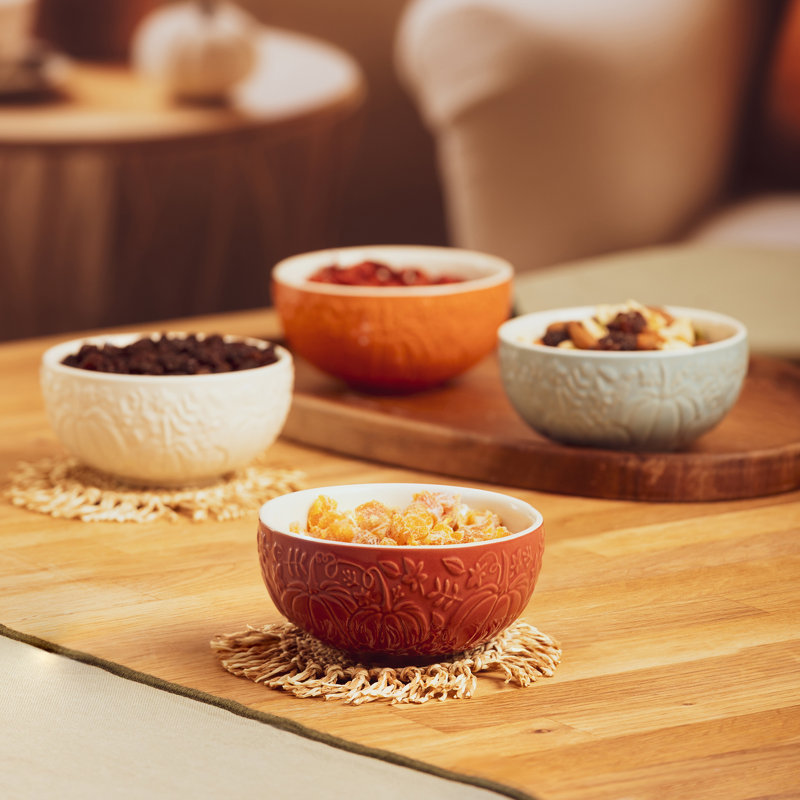 Pumpkin Mini Bowls-Set of 4