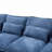 106" U Shape Sectional Sofa Cloud Couch-775647329