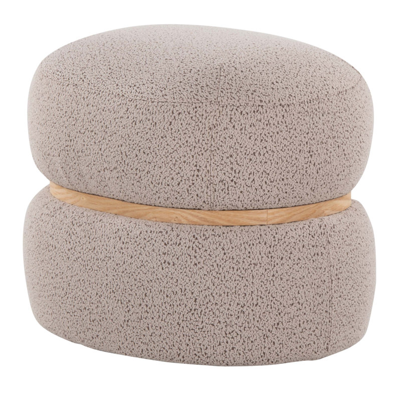 Repose-pieds Cinch, Beige