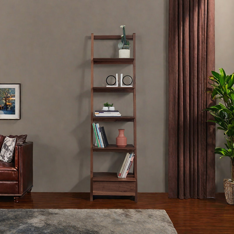 Pure solid wood bookcase