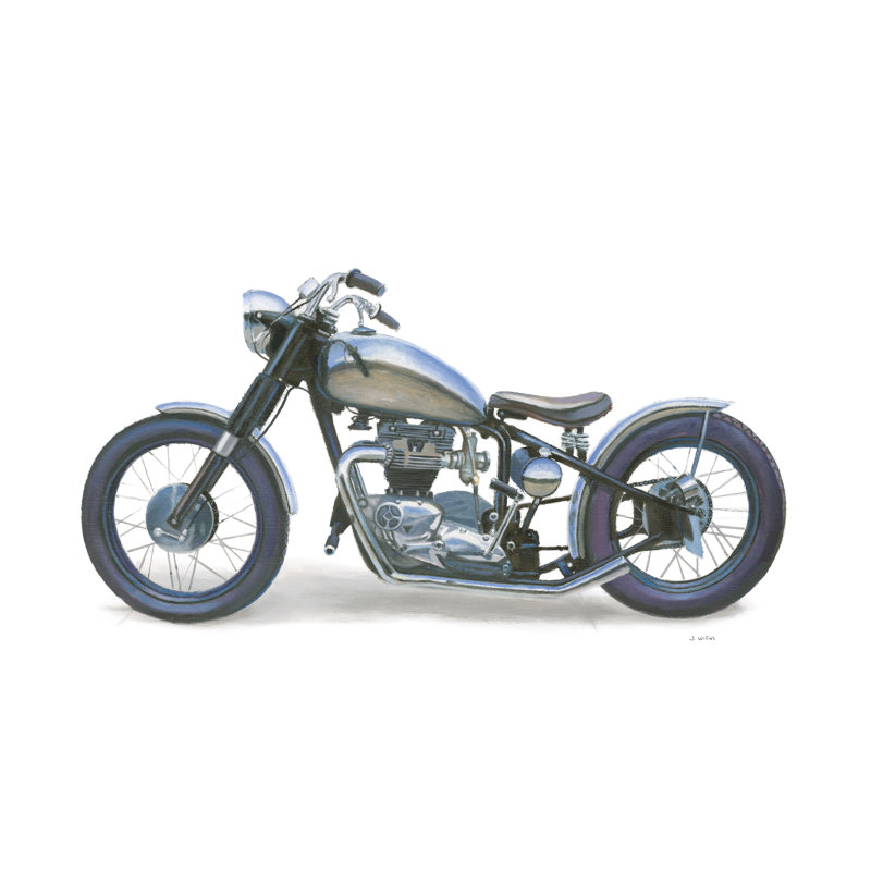 Lets Roll II by James Wiens - Wrapped Canvas Painting, 61cm H x 91cm W