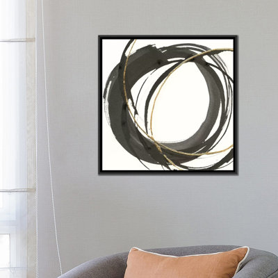 « gilded enso i », reproduction d’impression sur toile