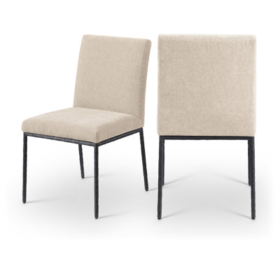 Reeves Chenille Fabric Dining Side Chair