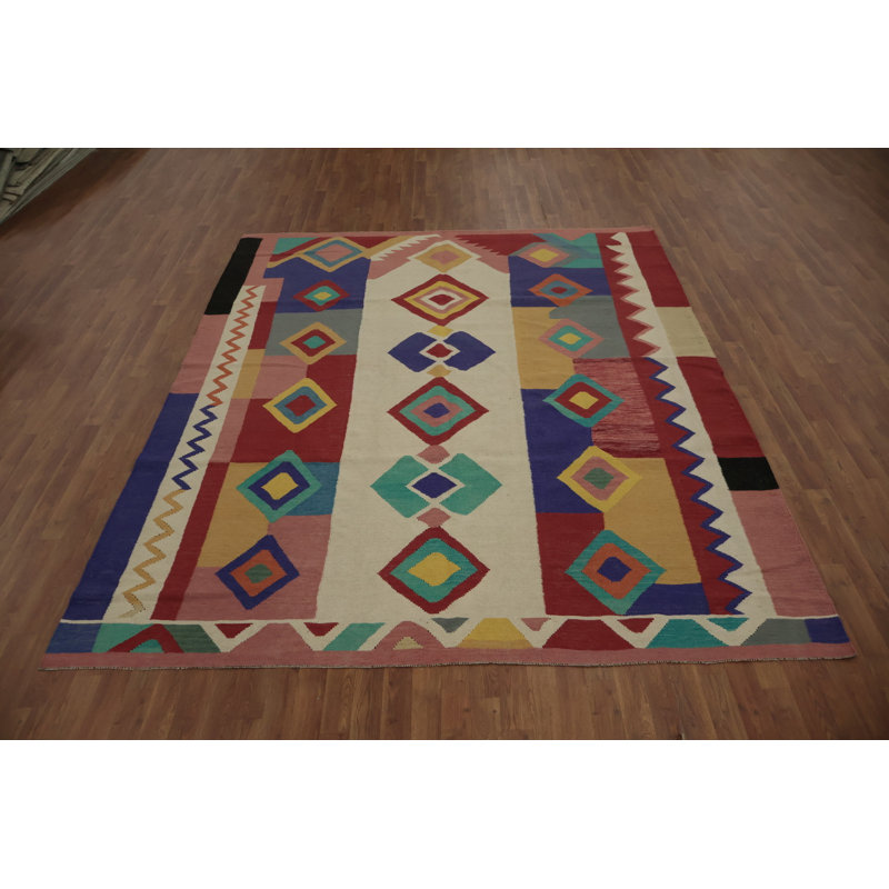 Tapis turc kilim tissé à la main 8 x 10