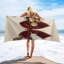 Serviette de plage en microfibre à séchage rapide, 50 x 60 po