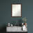 Brence Solid Wood Rectangle Wall Mirror-712643031