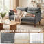 HOMCOM 2 Seater Sofa with Spring Cushions for Small Space-1619158752